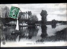 COGNAC (16) VOILIER au PARC / VILLAS sur Bords de la CHARENTE en 1908