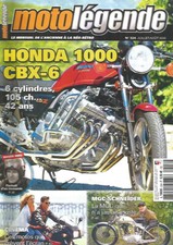 MOTO LEGENDE N°324 HONDA 1000 CBX-6 / MGC SCHNEIDER / FANTIC 500 CABALLERO