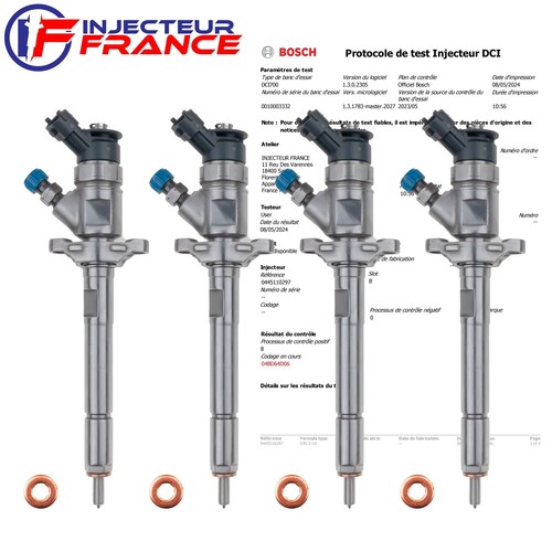 0445110297 injecteur bosch - 4x,