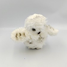 Peluche hibou chouette blanche