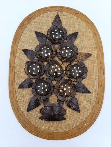 Tableau mural vintage fleurs