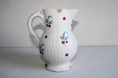 Ancien pichet faïence - pichet, en
