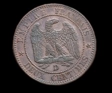 Napoléon III, 2 Centimes 1855