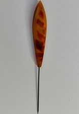 Epingle à chapeau en bakélite, Broche ancienne