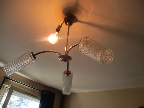 Lustre plafonnier vintage - plafonnier, 3