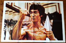 1 POSTER DE MAGAZINE BRUCE LEE KUNG-FU MONTHLY N°16 1976