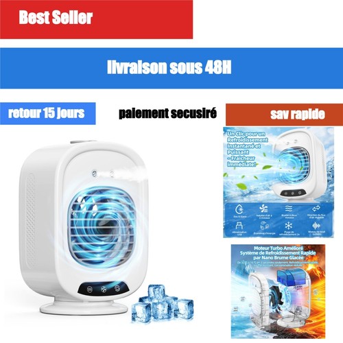 Mini climatiseur portable en - mini,