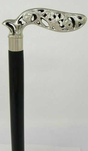 Canne bâton marche vintage - canne,