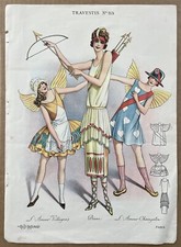 Estampe Art Déco Revue