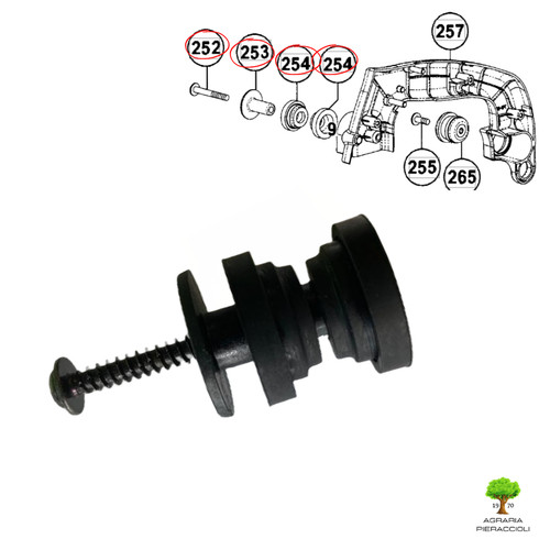 Gommini vis originales pour - gommini,