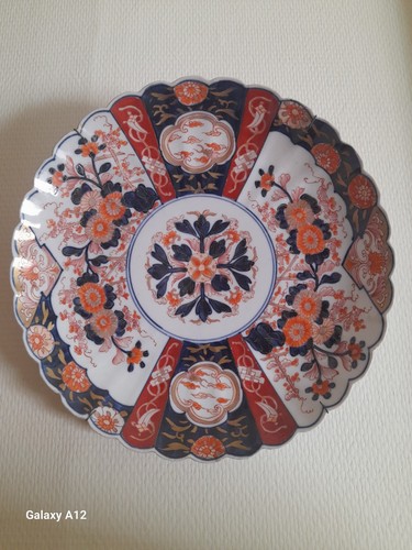 Grand plat imari polylobé - imari,