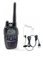 Walkie Midland G7 Pro 3W 20Km + casque transparent, sans chargeur ni batterie