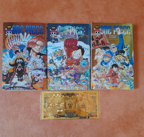 One piece tomes 105 - one, 107