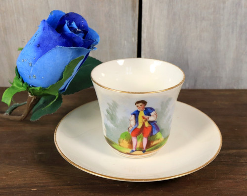 Tasse thé ancien vieux - à,