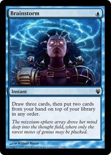 Magic mtg brainstorm izzet - mtg,