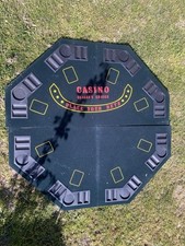 Jolie Table De Poker Pliable Vintage 