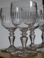 BACCARAT 6 ANCIENS VERRES A