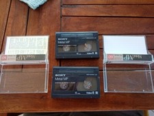 lot 2 K7 cassette SONY 8MM-metal MP 60 - K7 CAMESCOPE VIDEO - PAL/SECAM! 