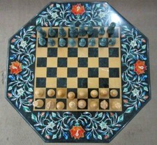 18 " Vert Marbre Incrustation