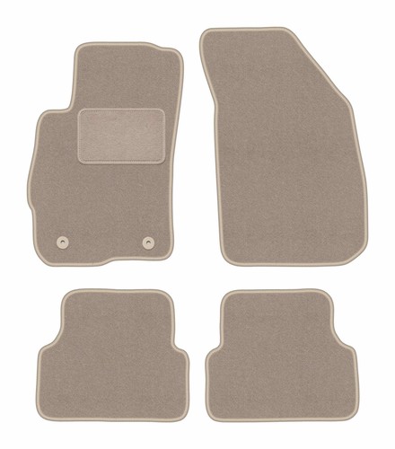 Tapis sol velours beige - tapis, en