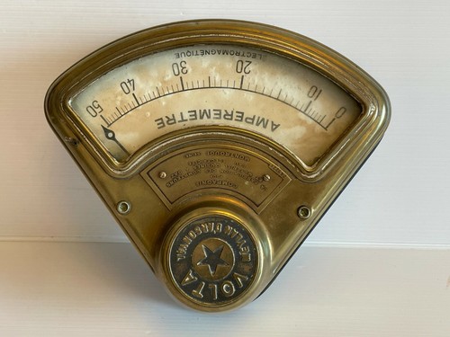 Ancien ampèremètre volta en - ampèremètre,