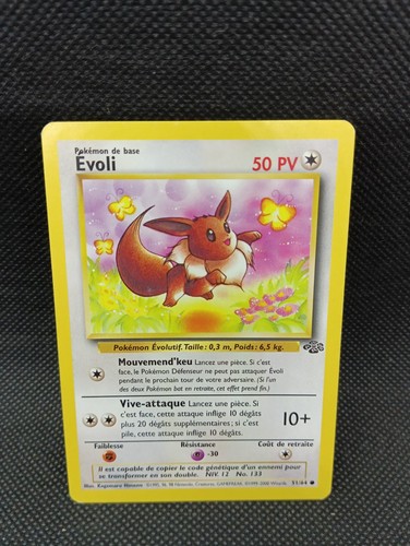 Carte pokémon evoli - carte,