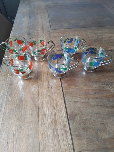 Tasse cafe vintage annee 70 - tasse,