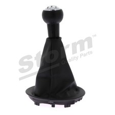 Pommeau 5 vitesses chromé