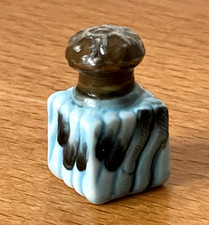 Superbe Fève Pot  Bleu