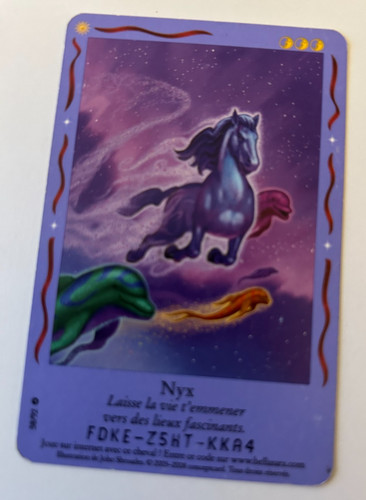 C76 carte bella - bella, nyx