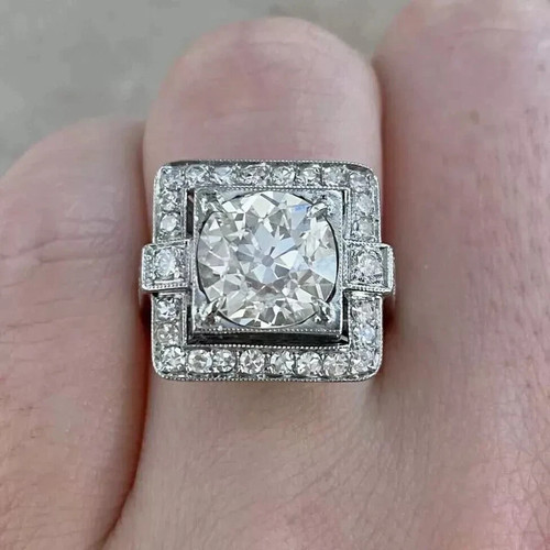 Bague fiançailles vintage - de,