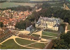 Chateaux - Château de Tanlay - Vue aérienne - Yonne - Bourgogne - Carte Neuve -