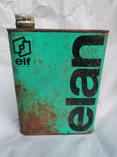 Bidon huile elf - bidon,