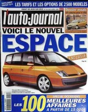 Renault Espace - L'auto journal - n° 513 - 1999 - revue magazine - voiture