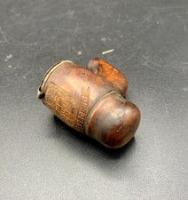 Joli fourneau de pipe ancien en bruyere Alsace Strasbourg et la cathédrale