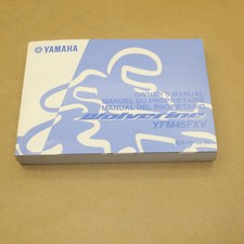 MANUEL DU PROPRIETAIRE ET D'UTILISATION YAMAHA YFM 450 WOLVERINE 2005