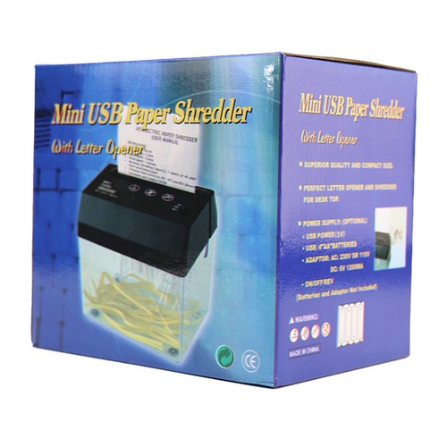 Mini destructeur papier usb - mini,