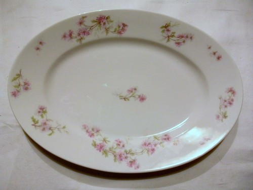 Plat ovale porcelaine de - en,