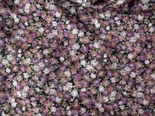  coupon tissu " fleurs  "