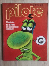 PILOTE n°66 du 11/1979; Le retour du concombre masqué/ Ugaki