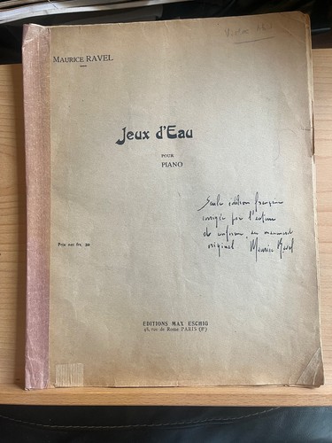Maurice ravel jeux eaux - maurice,