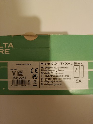 Delta dore micro cox - delta, ref