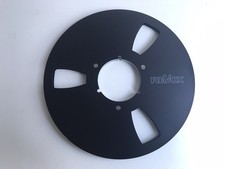 Bobine alu métal noire pour magnétophone REVOX 26.5 cm 10.5" NAB REEL