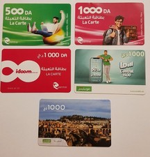 lot De 5 Cartes De Recharge