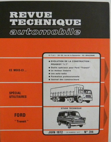 Revue technique automobile - technique,