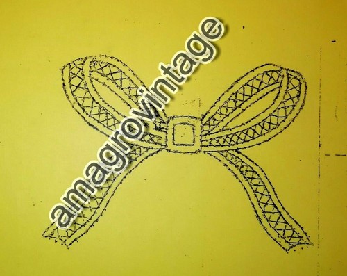 Patron template picado lazo - picado, de