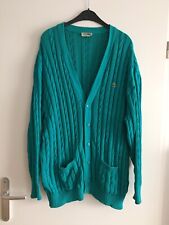 gilet vintage Lacoste vert taille XL