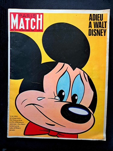 Paris match mickey walt - -,