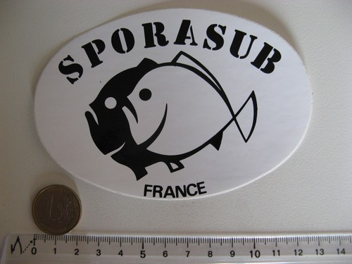 Autocollant sporasub france - sporasub,