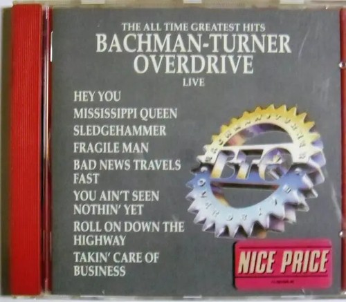 Bachman turner overdrive - cd, bachman-turner